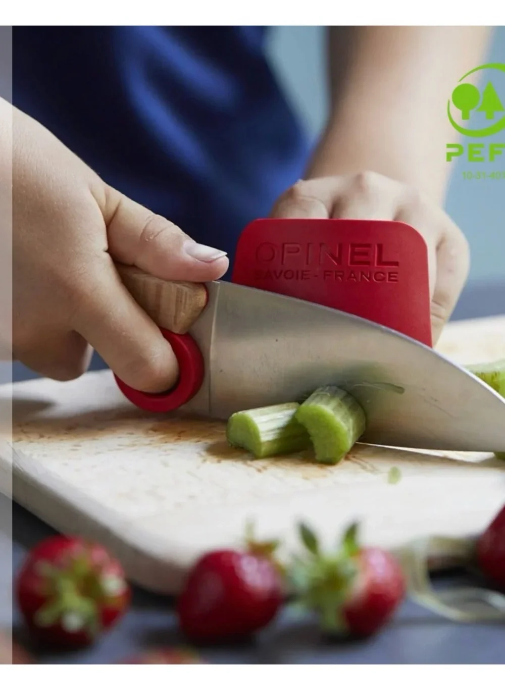 Opinel Le Petit Chef Kids Learning Knife * Finger Guard Set